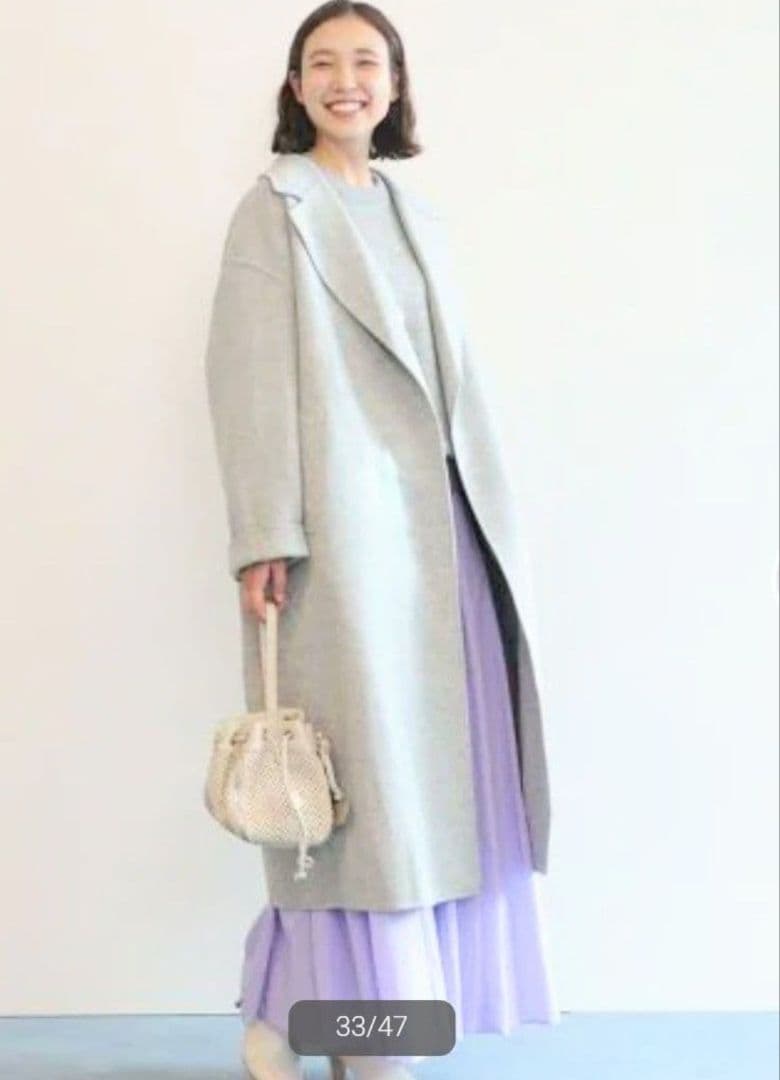 ✨23区✨️【otonaMUSE掲載】MANTECO ロングコート