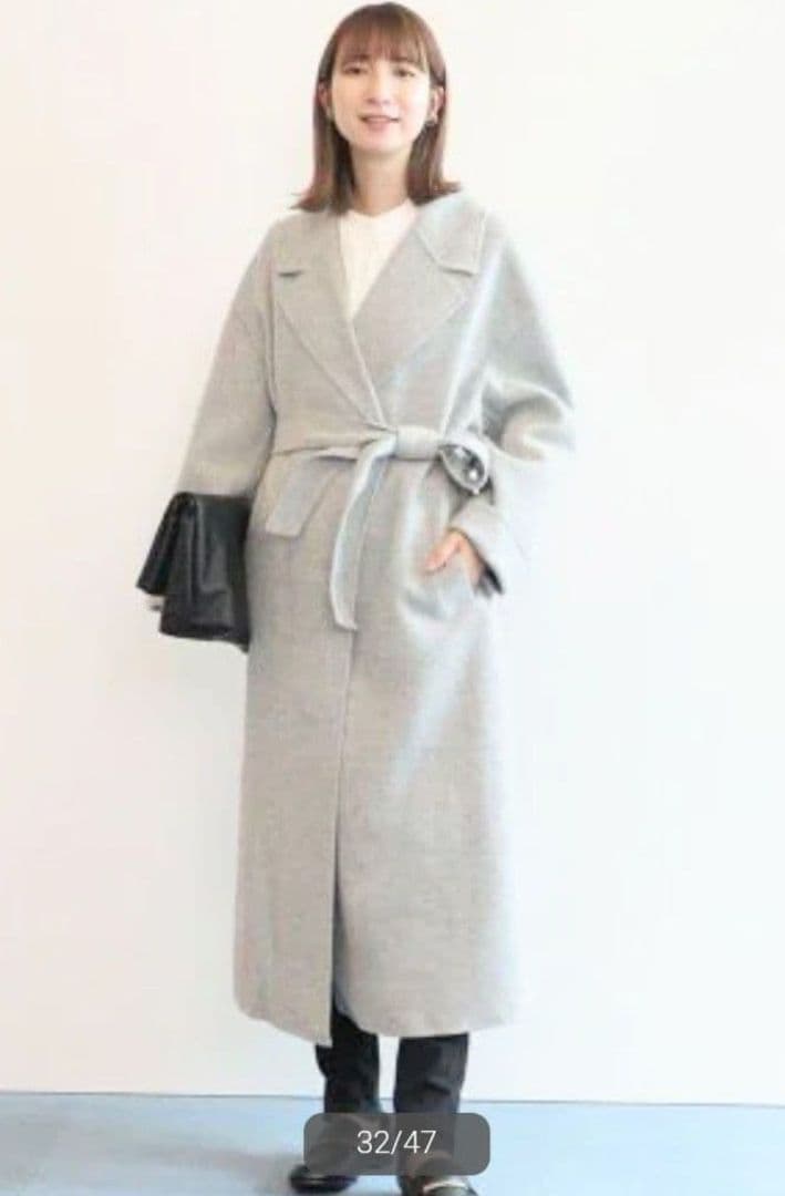 ✨23区✨️【otonaMUSE掲載】MANTECO ロングコート