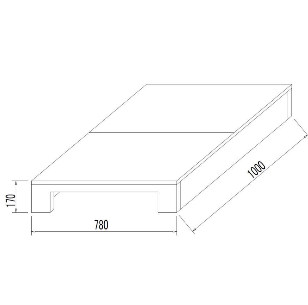 m*m様 ネイルorまつエクサロンに！リクライニング用ステージ【カート付】★着払