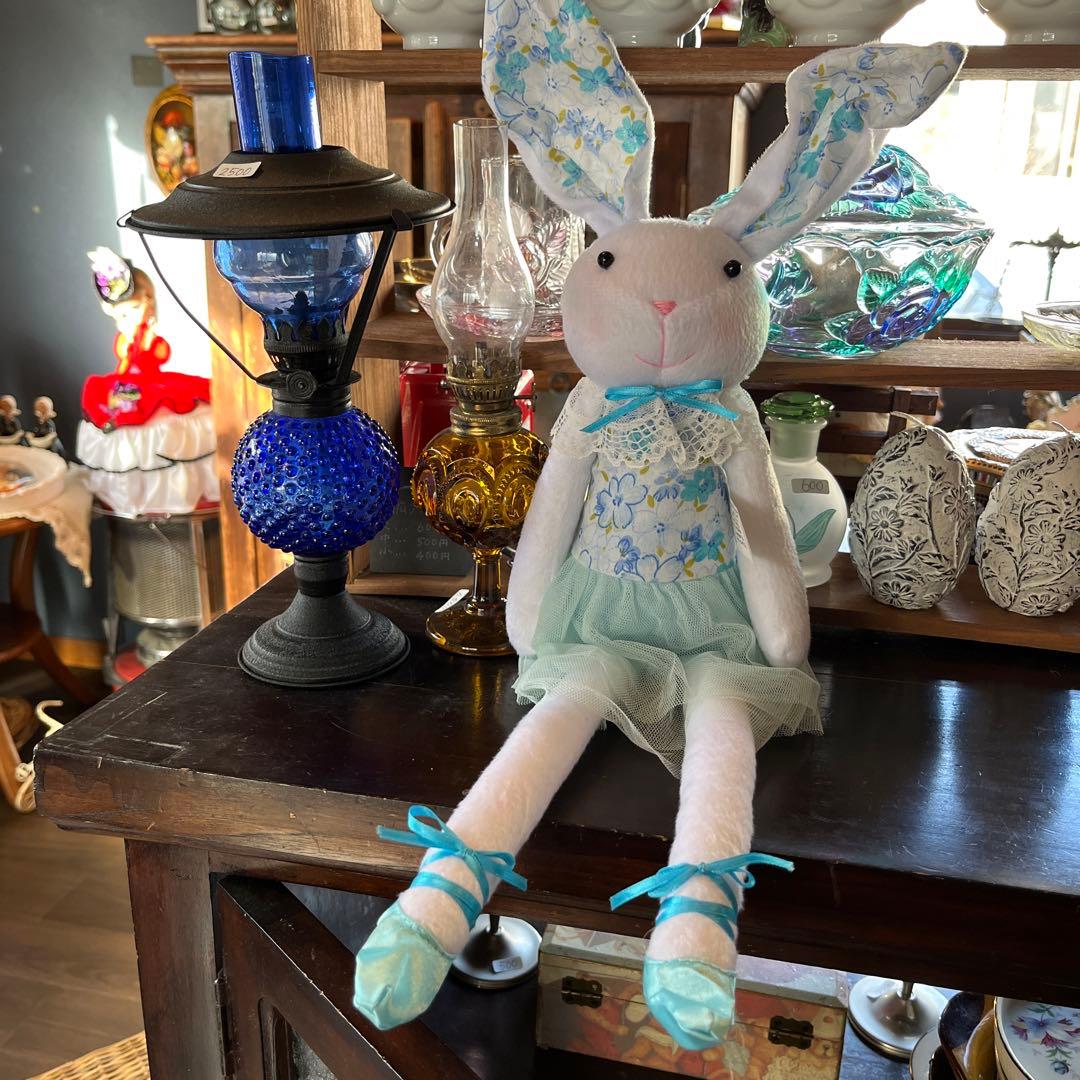 うさちゃんドール　二体セット　耳はワイヤー入り