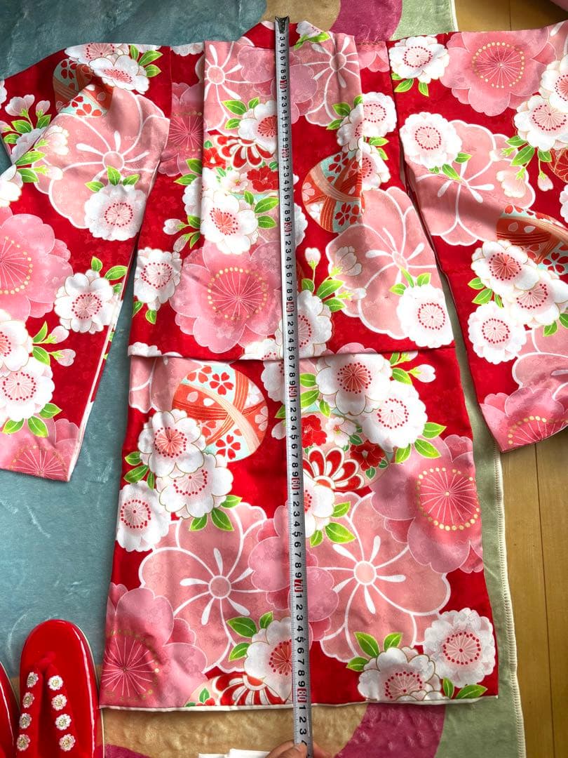 七五三　3歳　セット　着物　一式　京都　花ひめ　京美