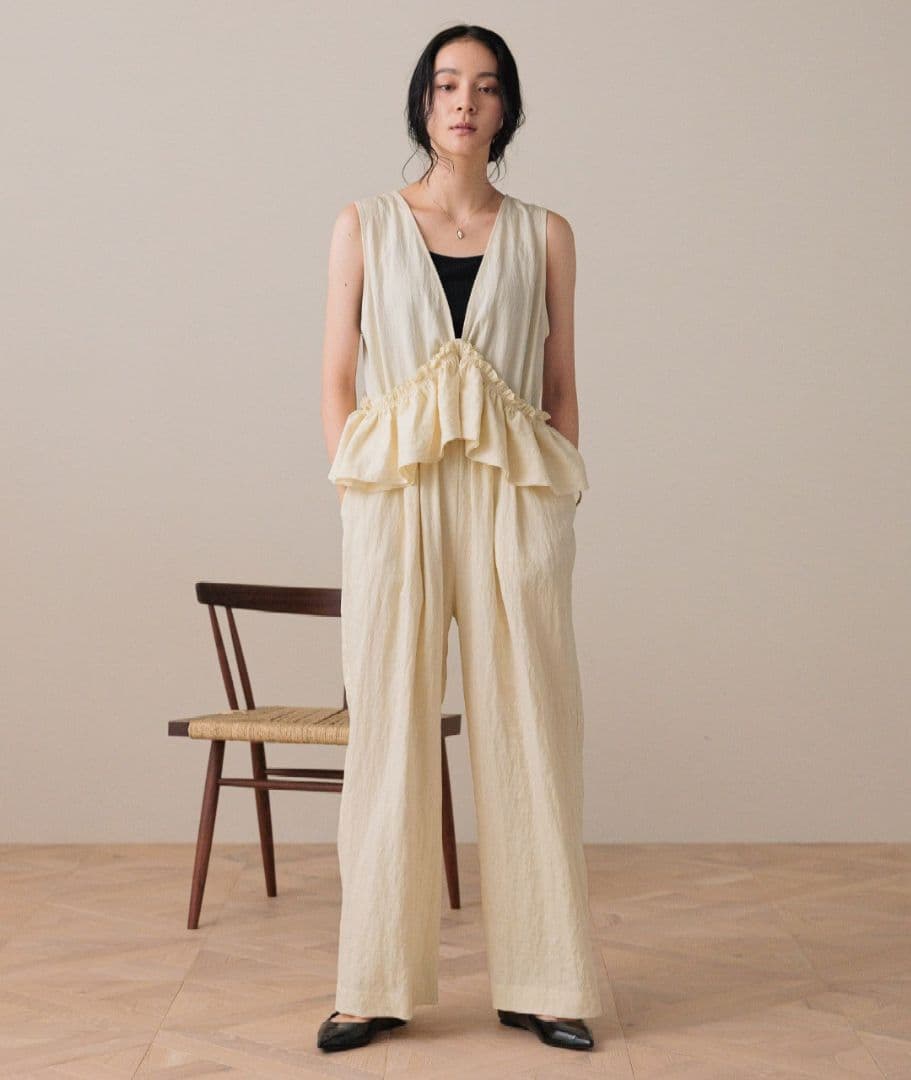 LOWRYSFARM　今季 フリル オールインワン