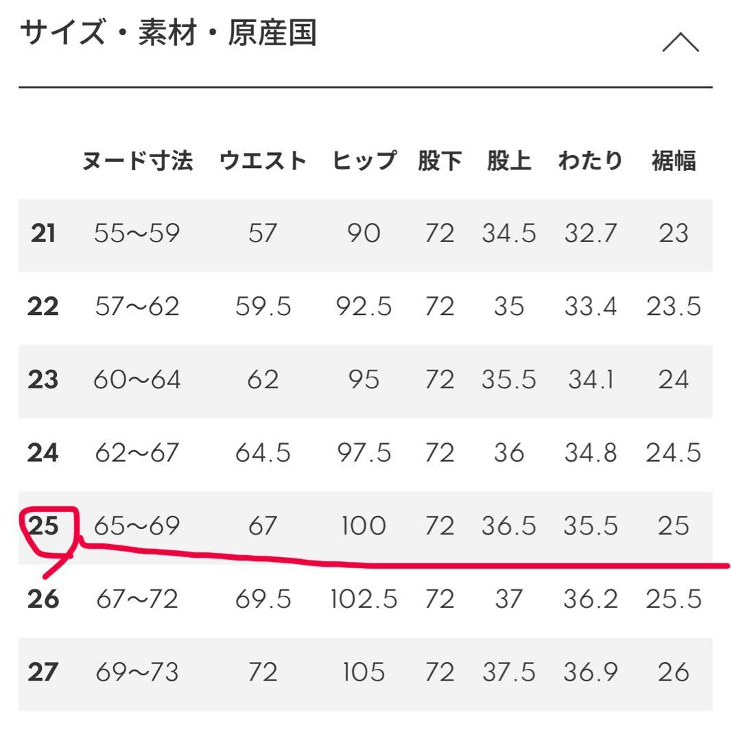 YandK ヤヌーク ジョアン ルーズストレート 25