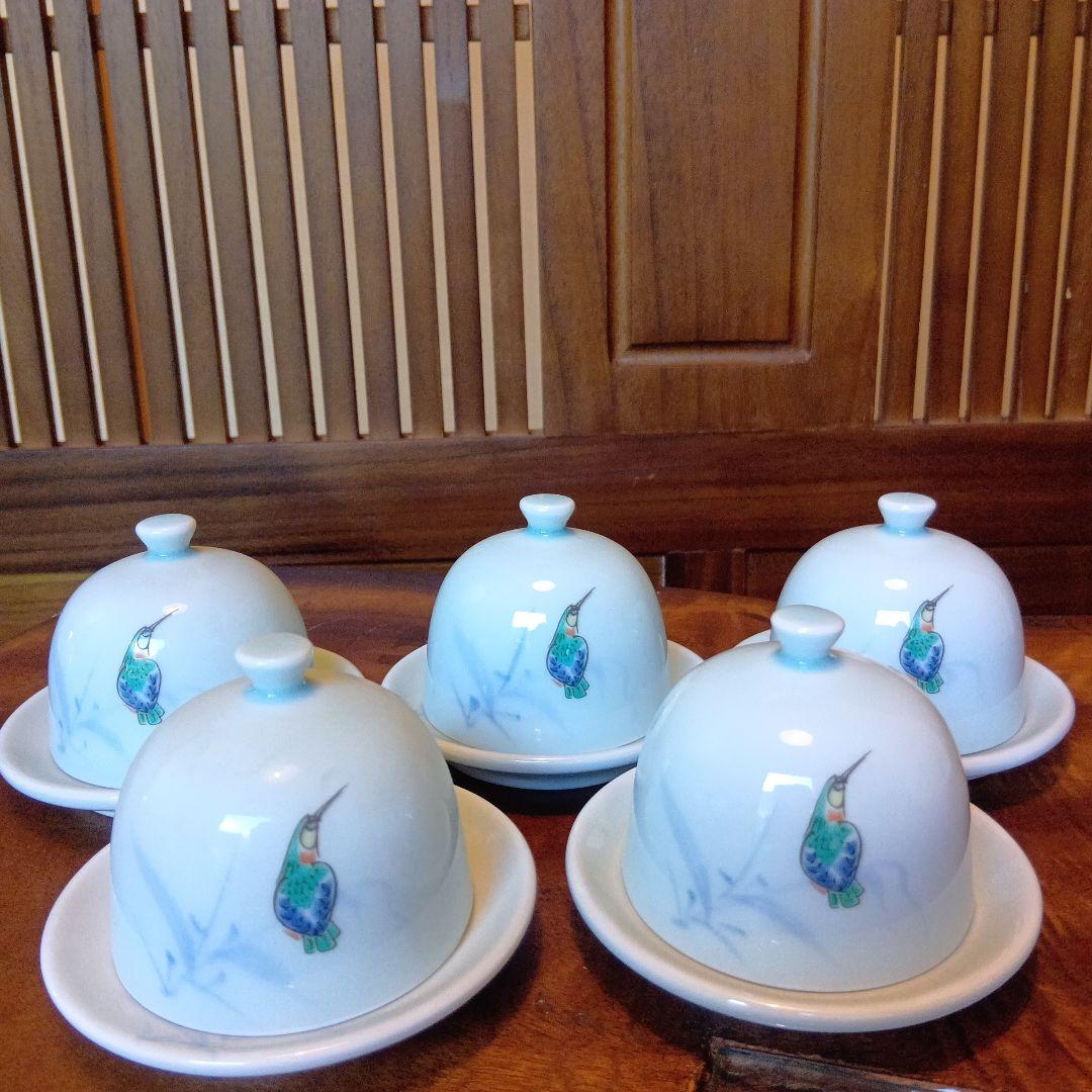 【美品】特選 高級 鍋島焼 青磁 伊万里 瀬兵窯 真生 かわせみ まとめ売り ②