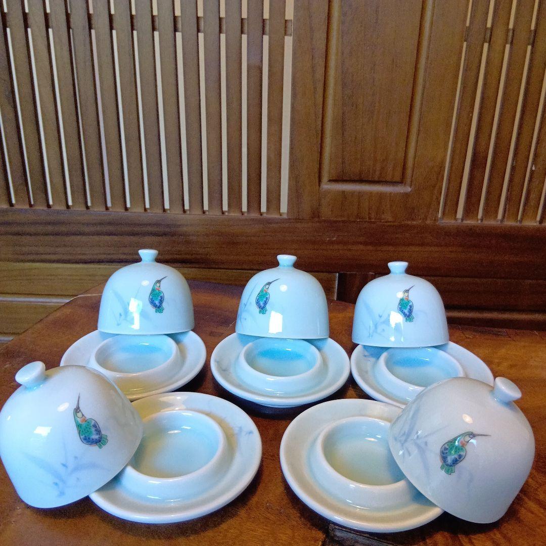 【美品】特選 高級 鍋島焼 青磁 伊万里 瀬兵窯 真生 かわせみ まとめ売り ②