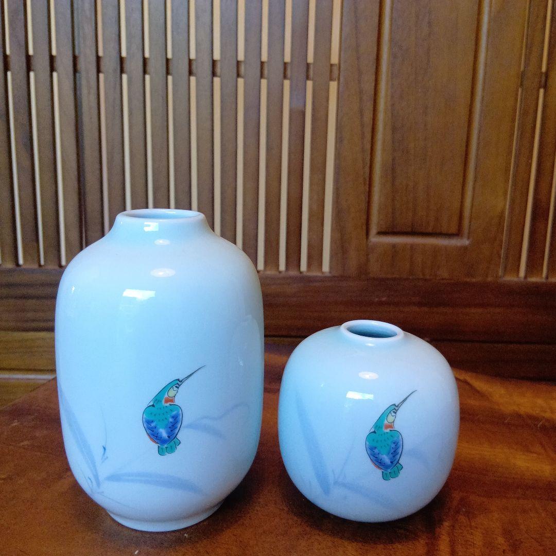 【美品】特選 高級 鍋島焼 青磁 伊万里 瀬兵窯 真生 かわせみ まとめ売り ②