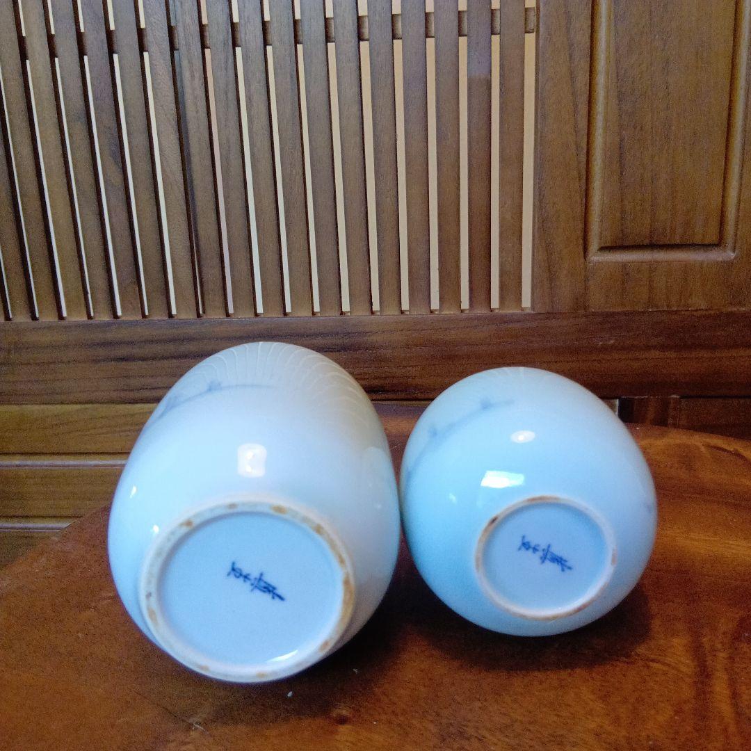 【美品】特選 高級 鍋島焼 青磁 伊万里 瀬兵窯 真生 かわせみ まとめ売り ②