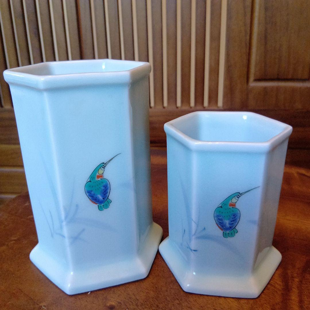 【美品】特選 高級 鍋島焼 青磁 伊万里 瀬兵窯 真生 かわせみ まとめ売り ②