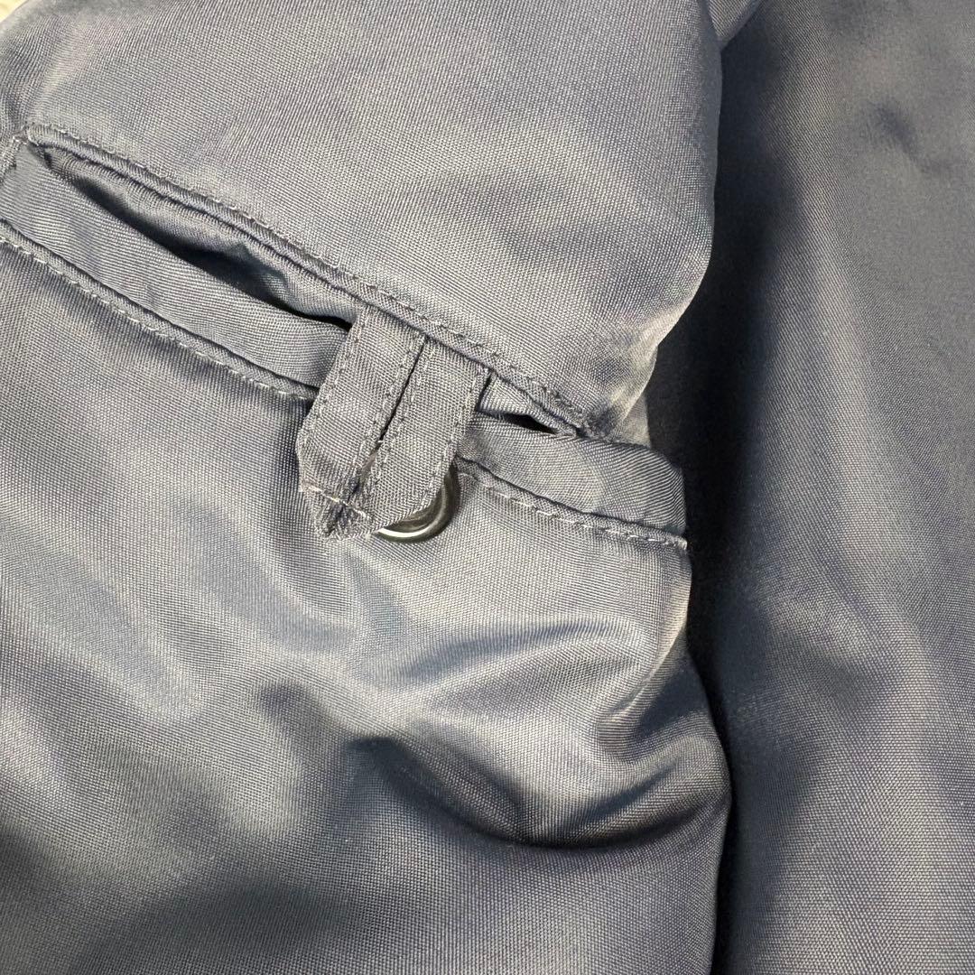 エンポリオ　アルマーニ　ARMANI ダブルフェイス　黒　ロングコート　48