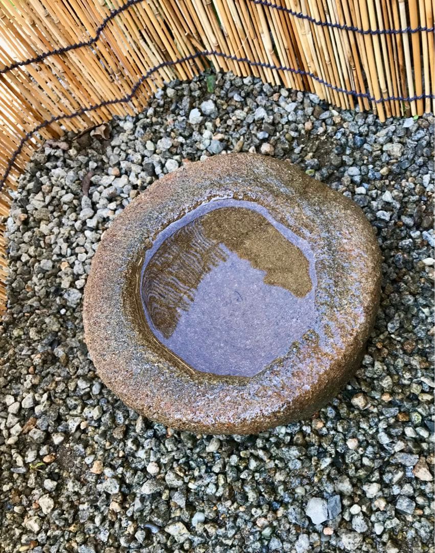 【石鉢・つづみ型水鉢・寄せ植え鉢・蹲】庭石・オブジェ・ガーデニング造園水石飾り石