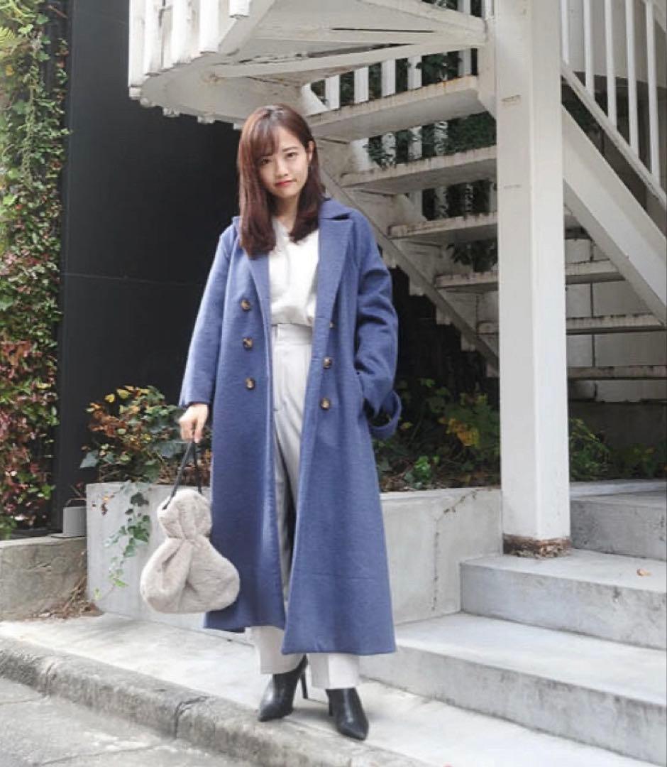 新品タグ付き✨COHINA コヒナ　バックフレアチェスターコート