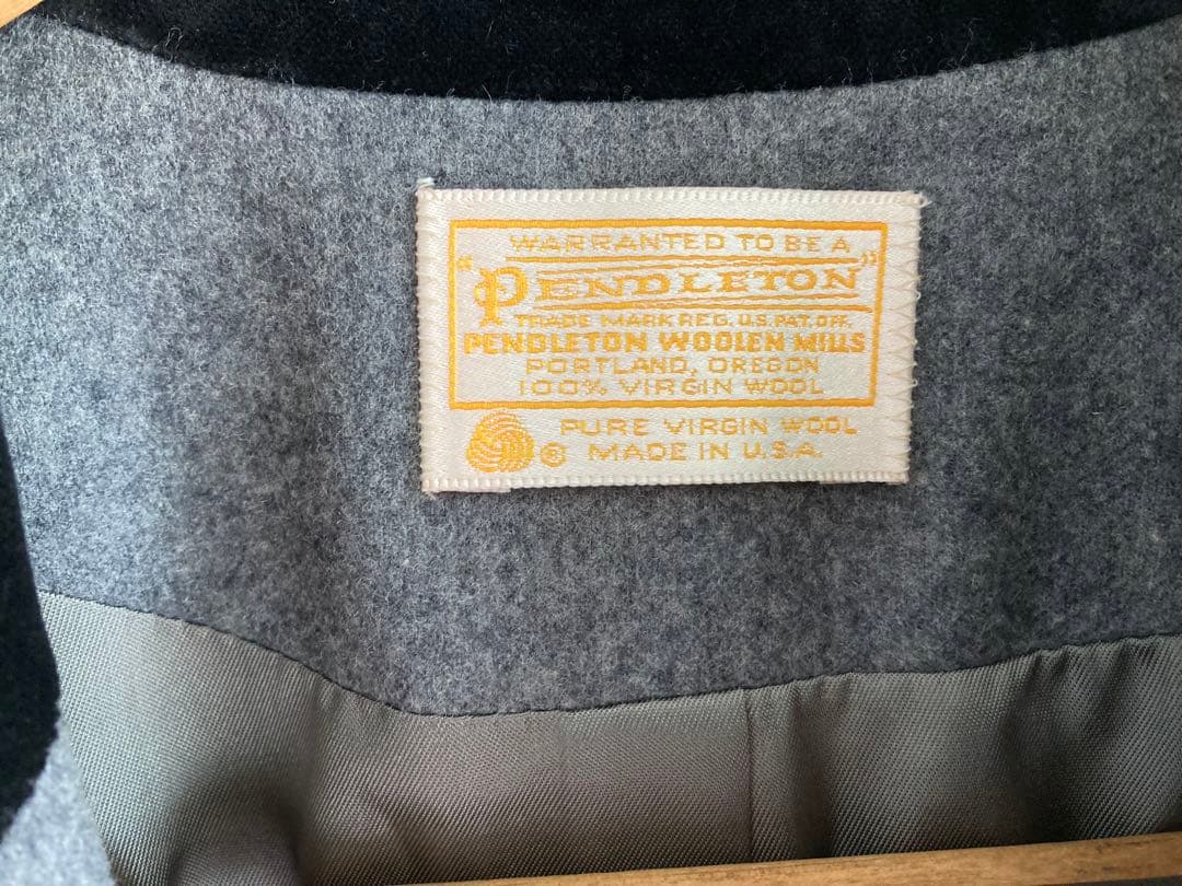 ビンテージ　ペンデルトン　エドワードジャケット　チェスターコート