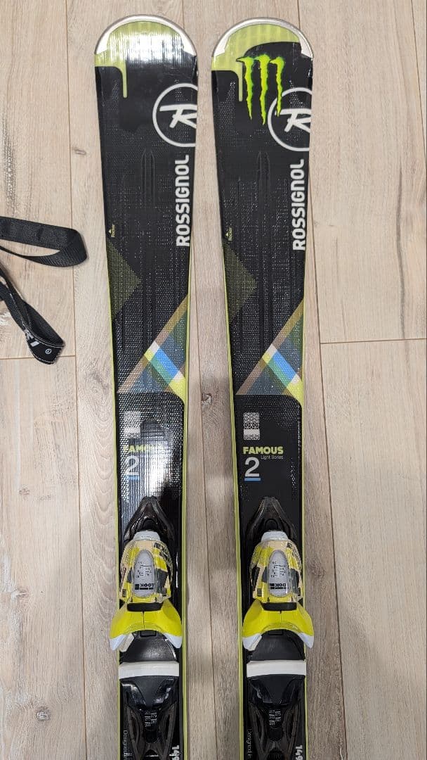 ロシニョール Famous2 スキー 149cm/LEKI ストック 110cm