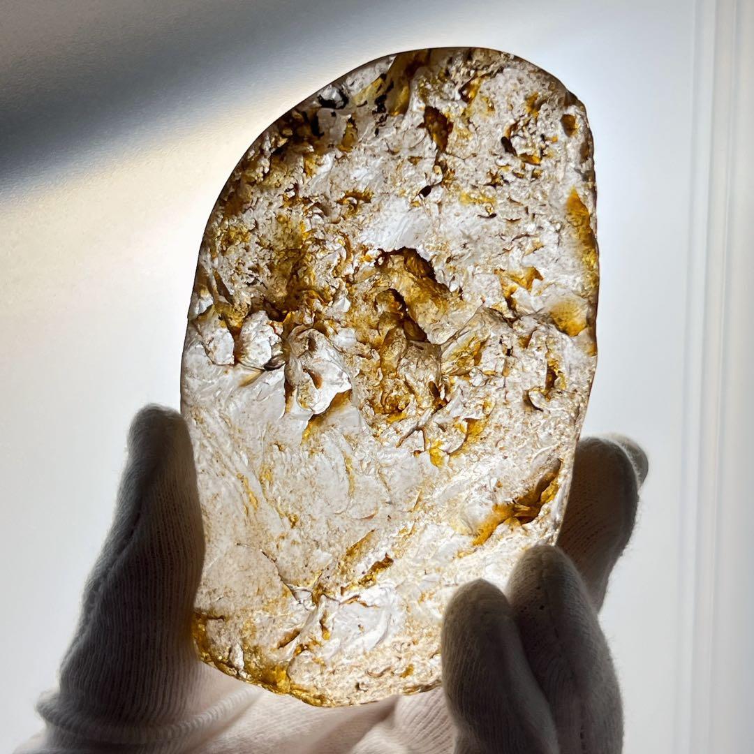 天然石 ゴールデンヒーラー ハーフポリッシュ