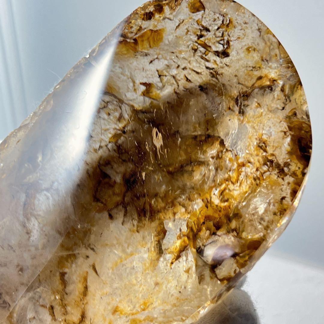 天然石 ゴールデンヒーラー ハーフポリッシュ