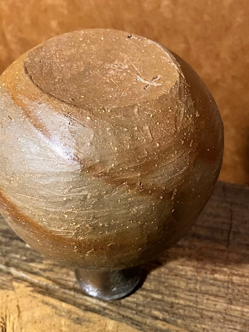 花入　徳利　登窯　焼き締め　備前　作家一点もの