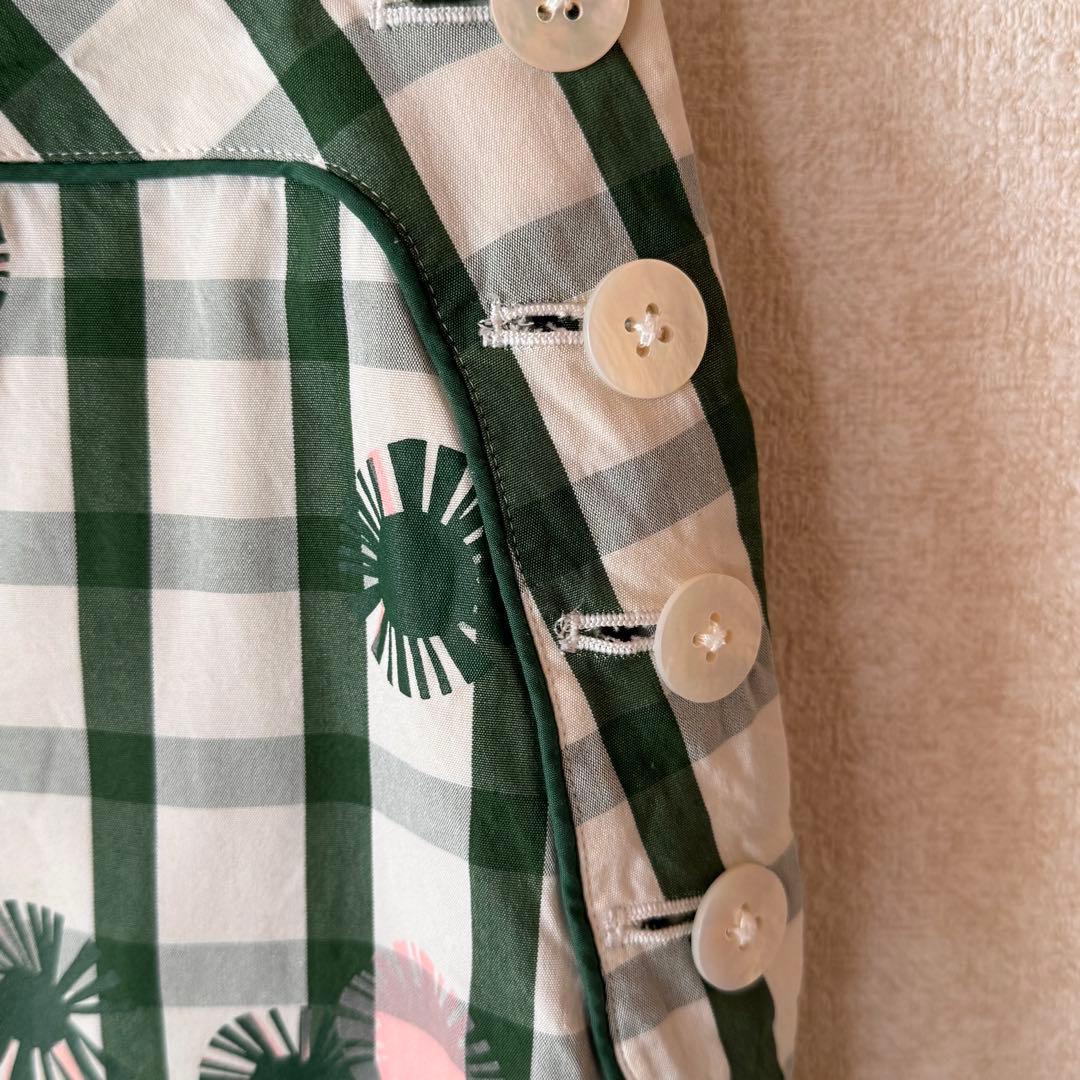 激レア✨ minä perhonen tanpopoチェック柄 台形スカート