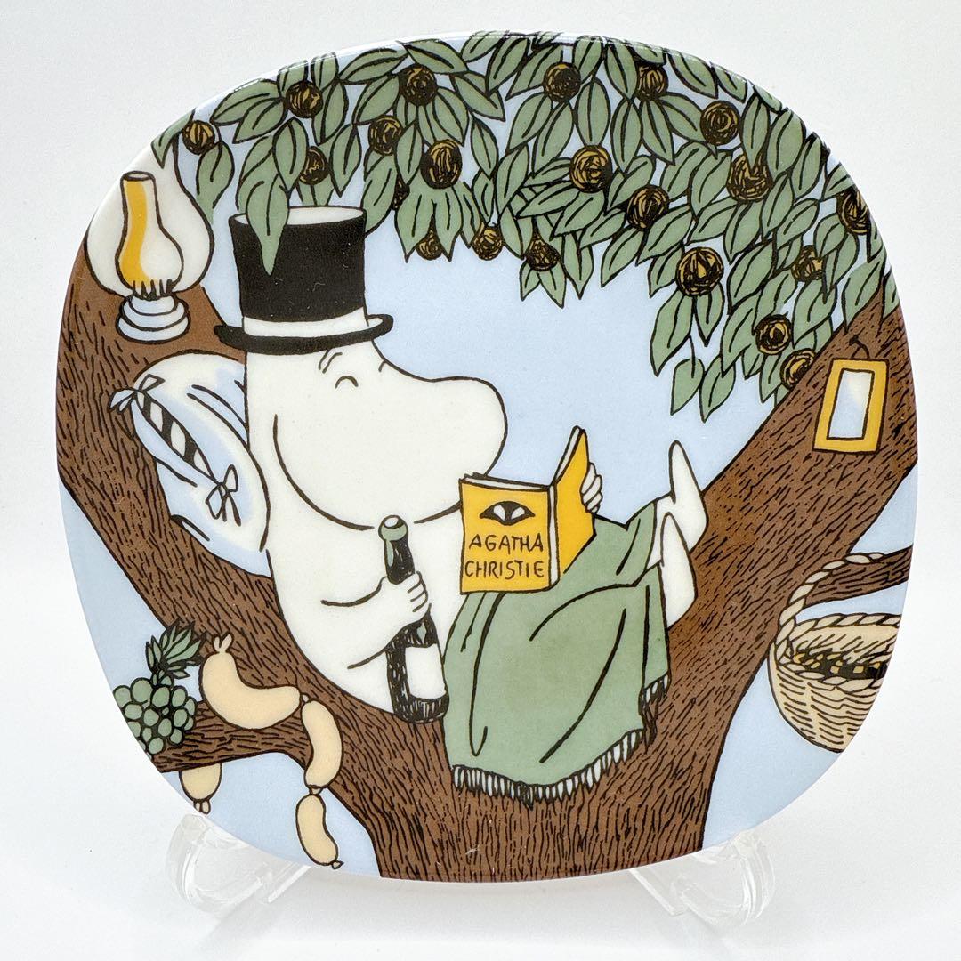 ムーミン ウォールプレート BACK TO NATURE 自然に帰る 1990