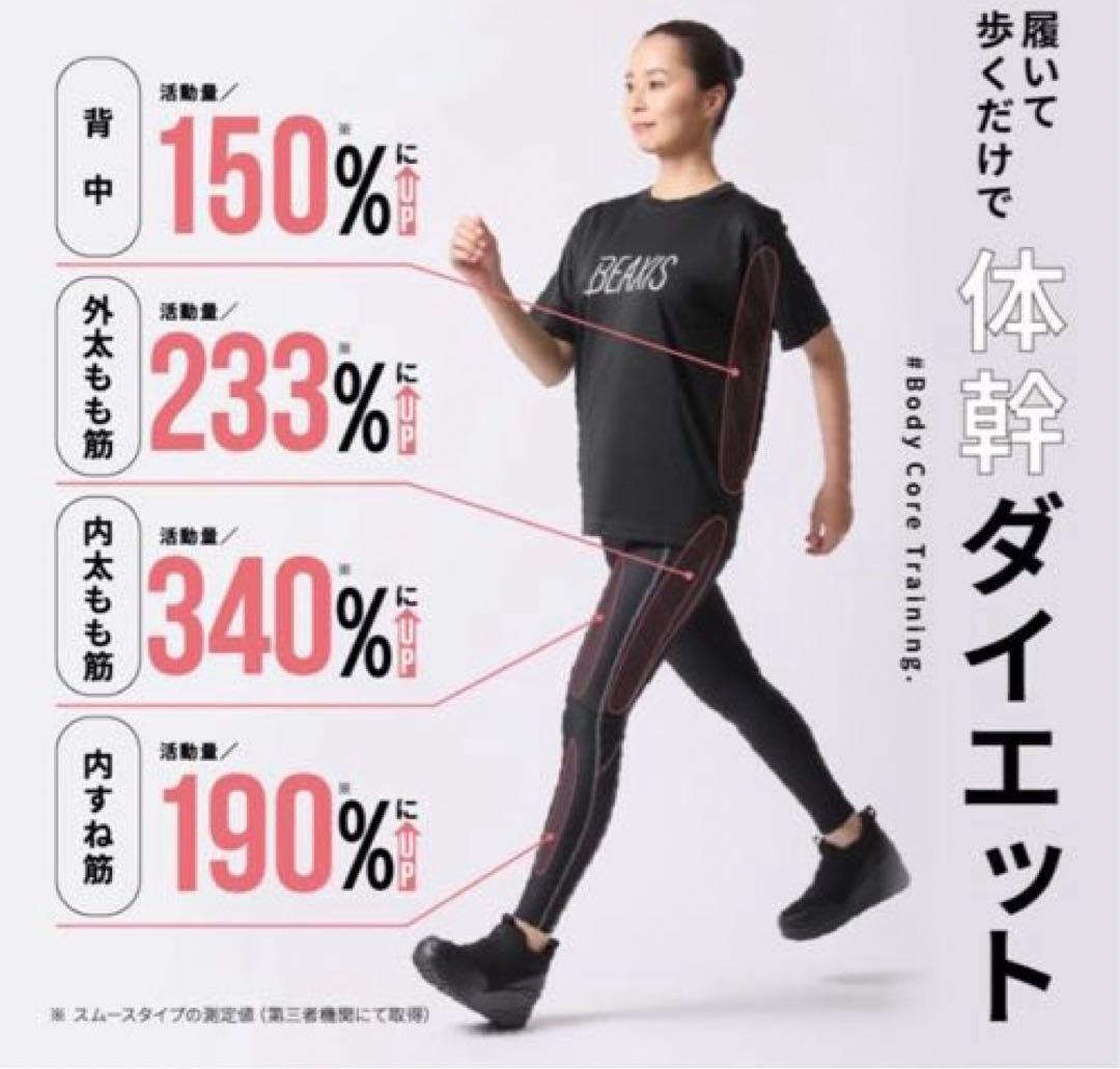 ☆新品・未使用☆BEAXIS バランスコアブーツ　ニットタイプ　M size