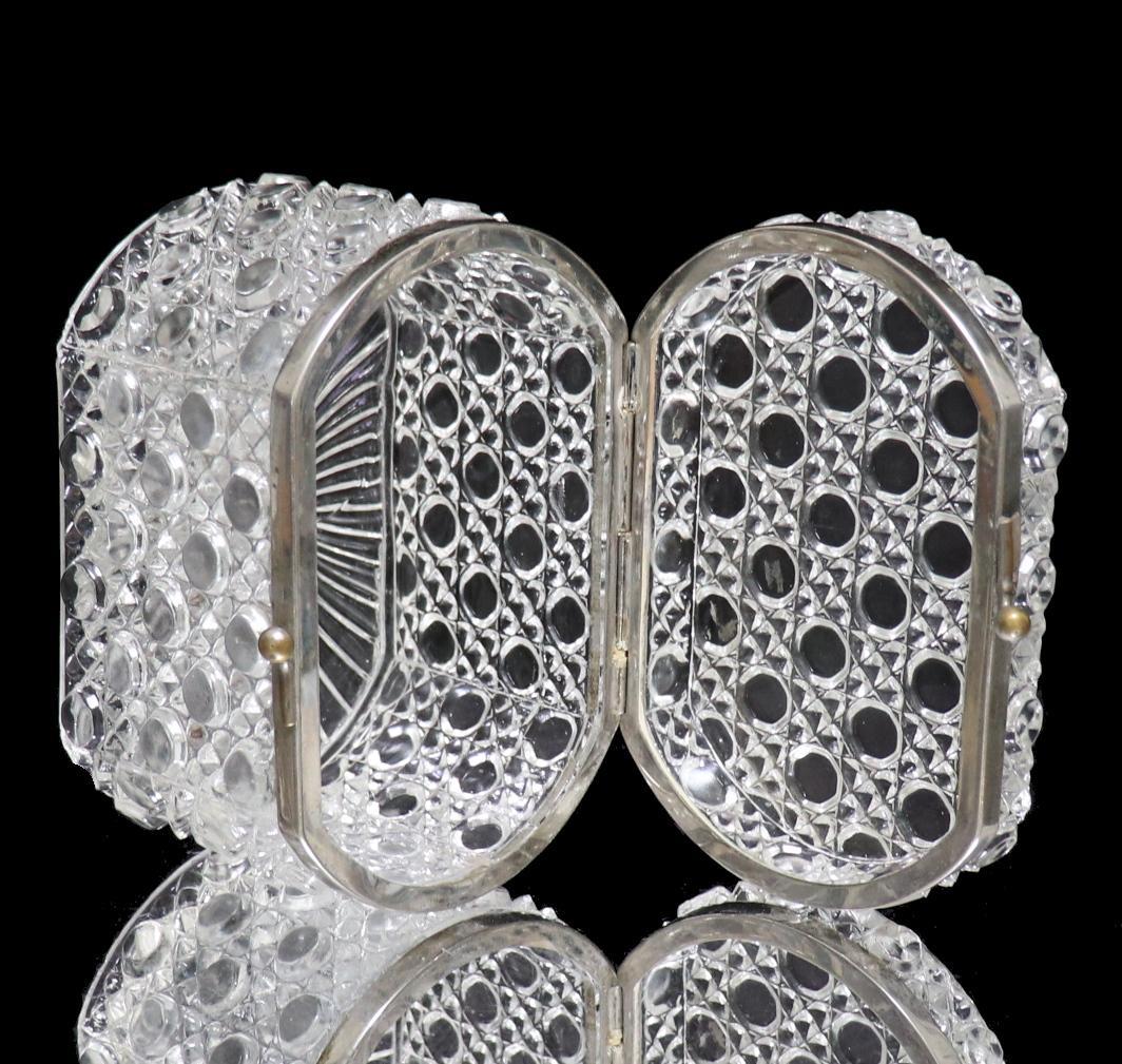 オールド・バカラ 1890年 大型 ディアマン・ピエーリー ジュエリーボックス