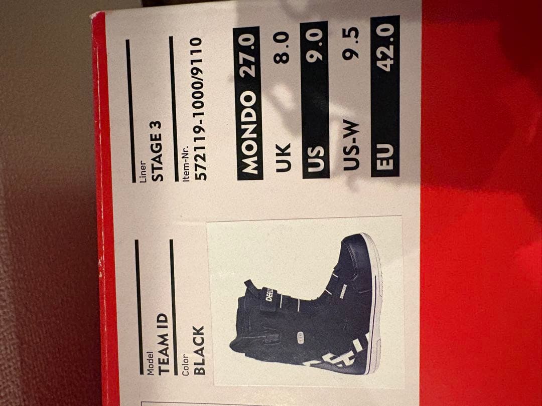 DEELUXE ディーラックス　スノーボードブーツ TEAM ID 27cm