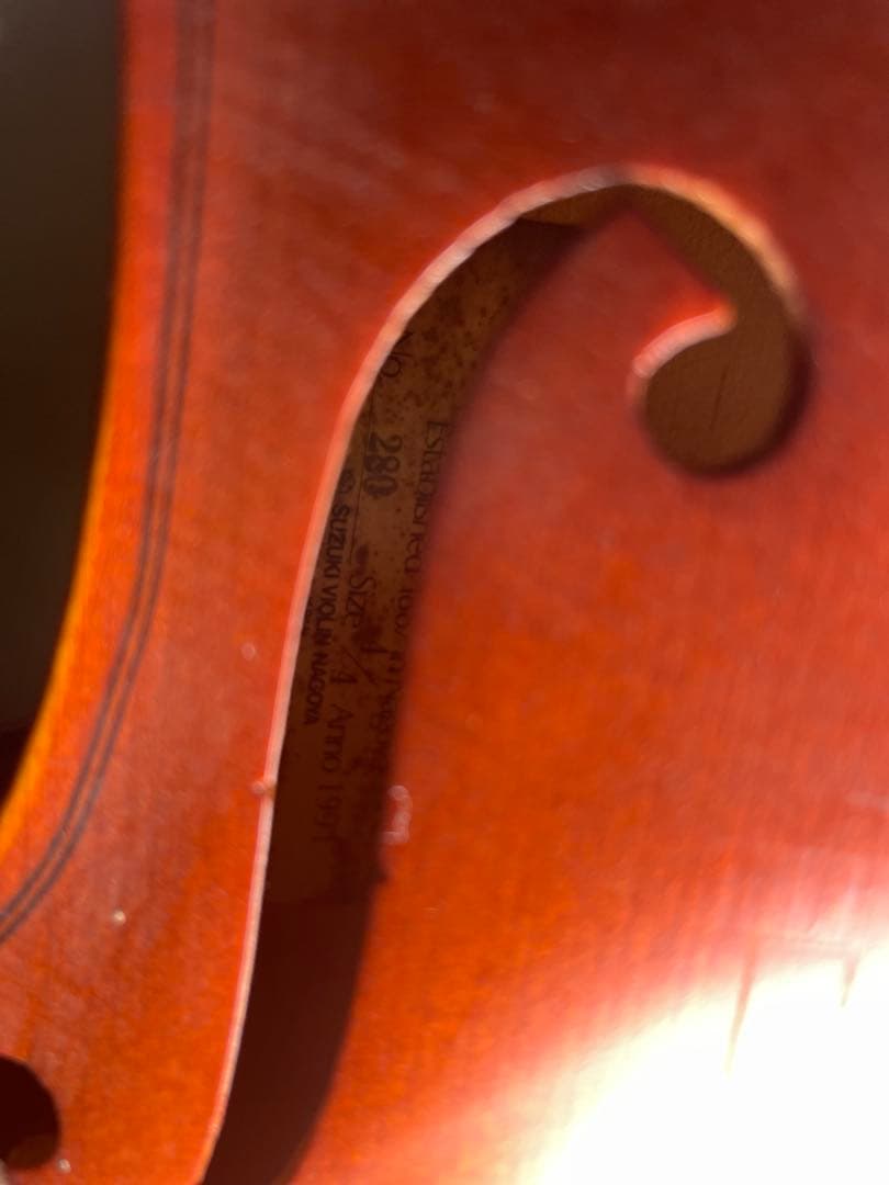 スズキ SUZUKI 1991年製 4/4 ヴァイオリン No280