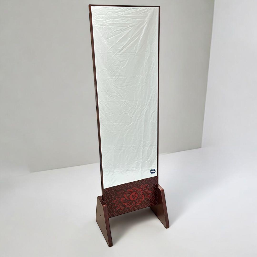 鎌倉彫 姿見 鏡 和風 豪華 和室 着付け 和装