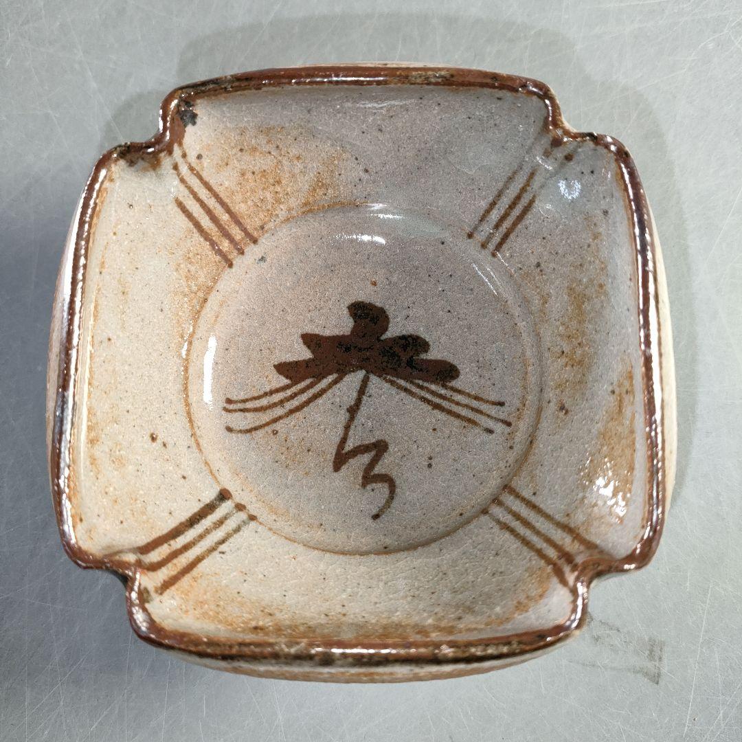 A1377-5/十三代中里太郎右衛門窯/絵唐津向付6客/共箱/銘々皿/懐石道具/