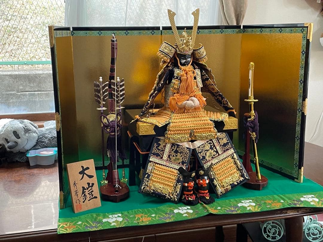 ★美品★五月人形 武士の鎧 約60cm