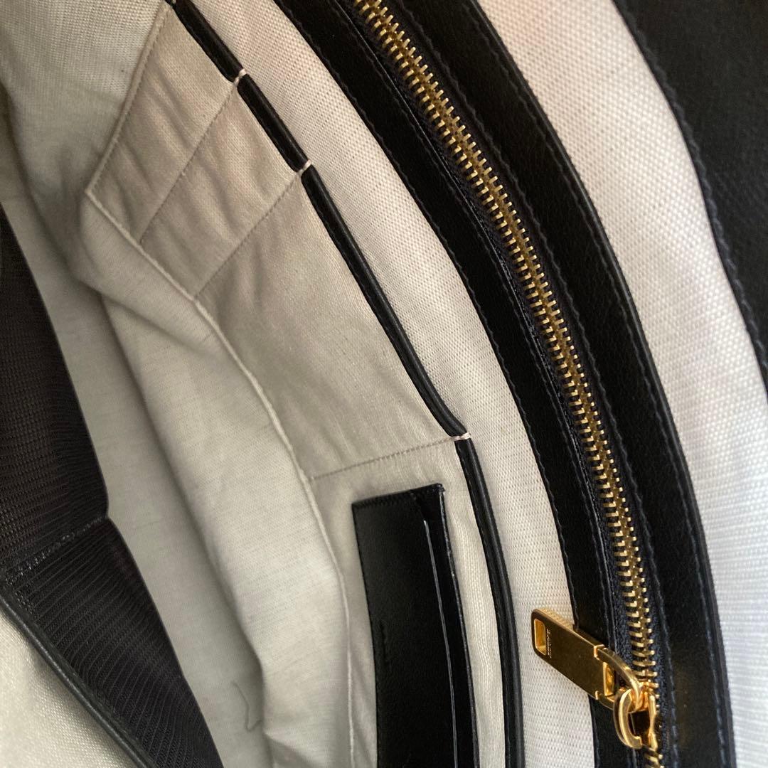 【最終値下げ 新品、未使用】Bally バリー ビジネス トートバッグ ブラック