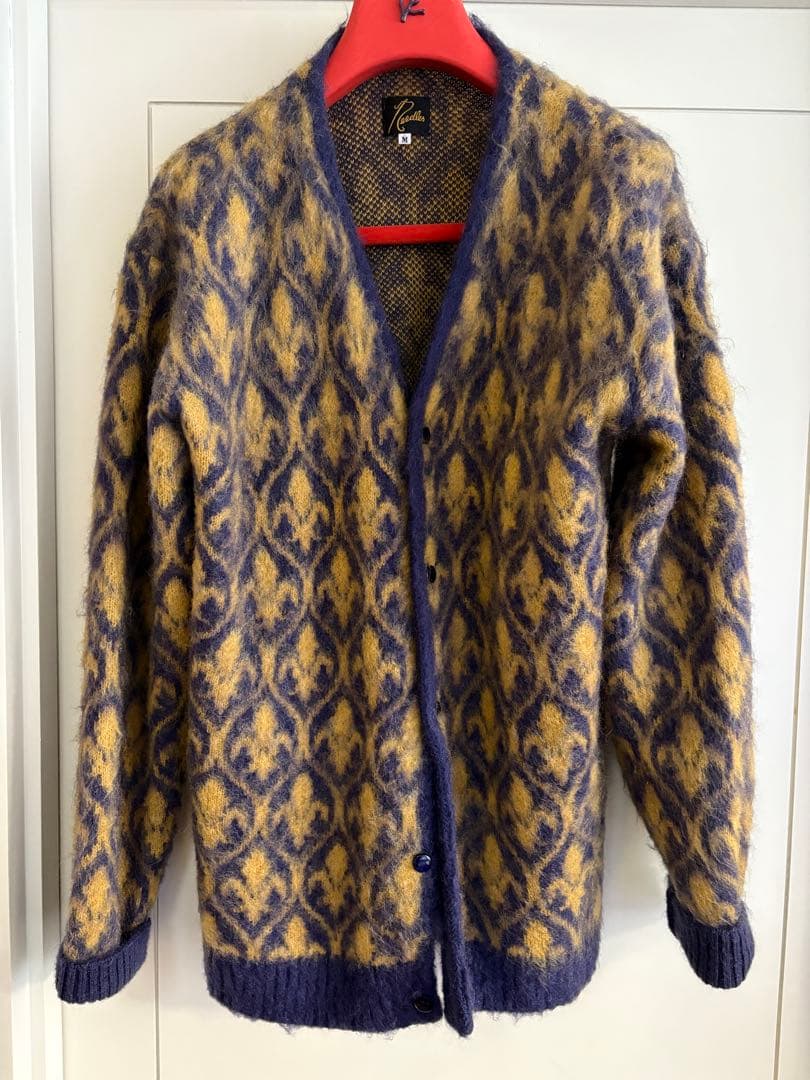 Needles モヘアカーディガン