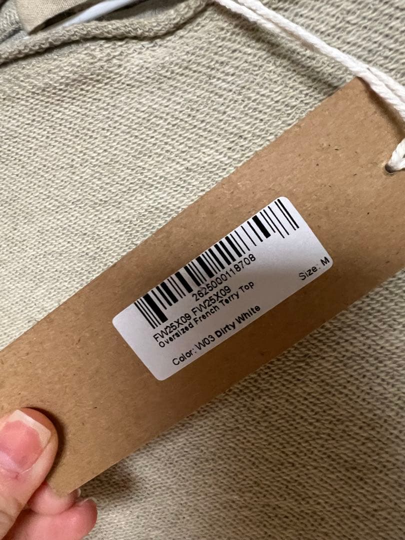 その他 [M size]Salsation Oversize French Terry