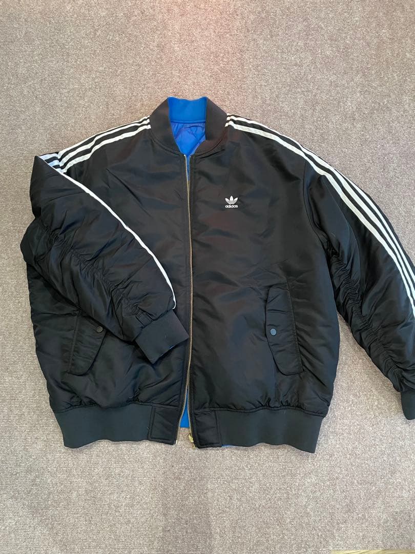adidas ボンバージャケット ブラック