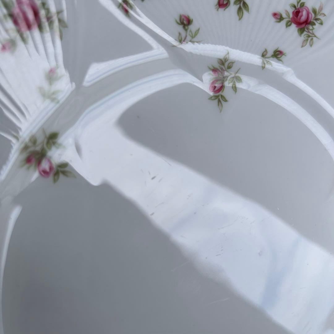 英国製  Rosalie可憐な花びらデザートプレート5枚