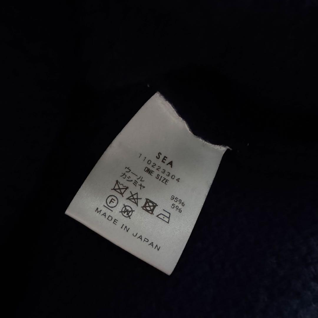 新品SEA ウールカシミヤVネックニットウェア Al