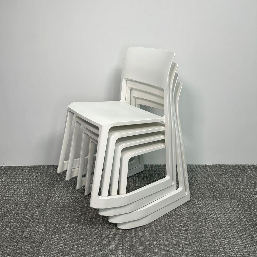 【4脚セット】vitraヴィトラ　tipton ティップトン　スタッキング.