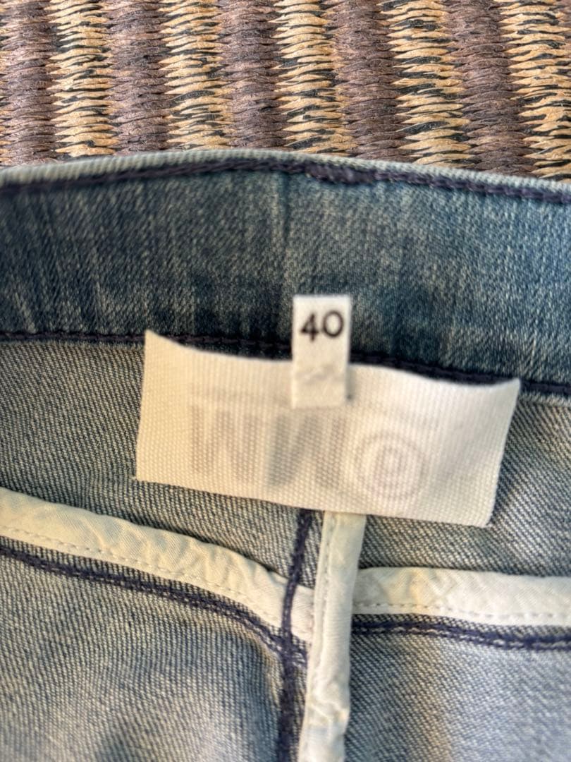 MM⑥ ストレッチデニムパンツ　イタリア製　サイズ40 美品
