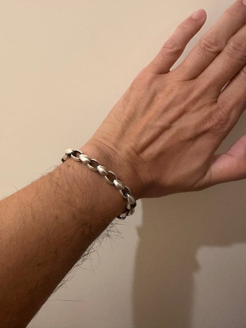 5/6まで特価！シルバー 925チェーンブレスレット