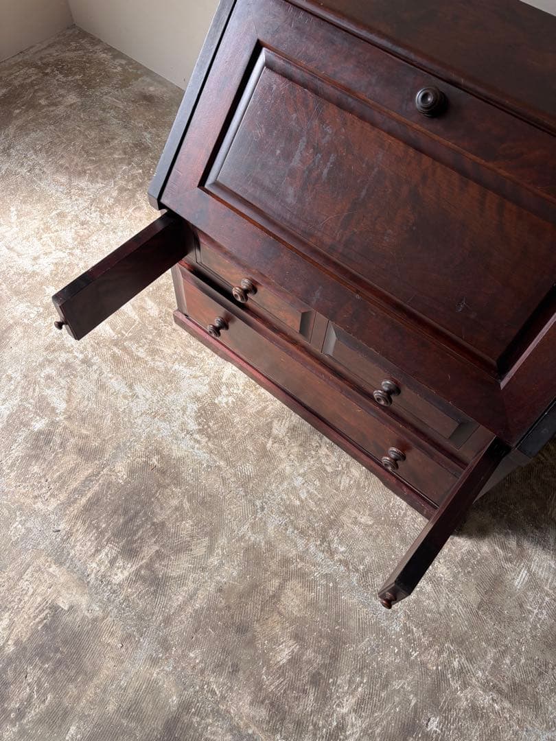 北海道民芸家具　ライティングビューロー　ライティングデスク　ローテーブル　文机