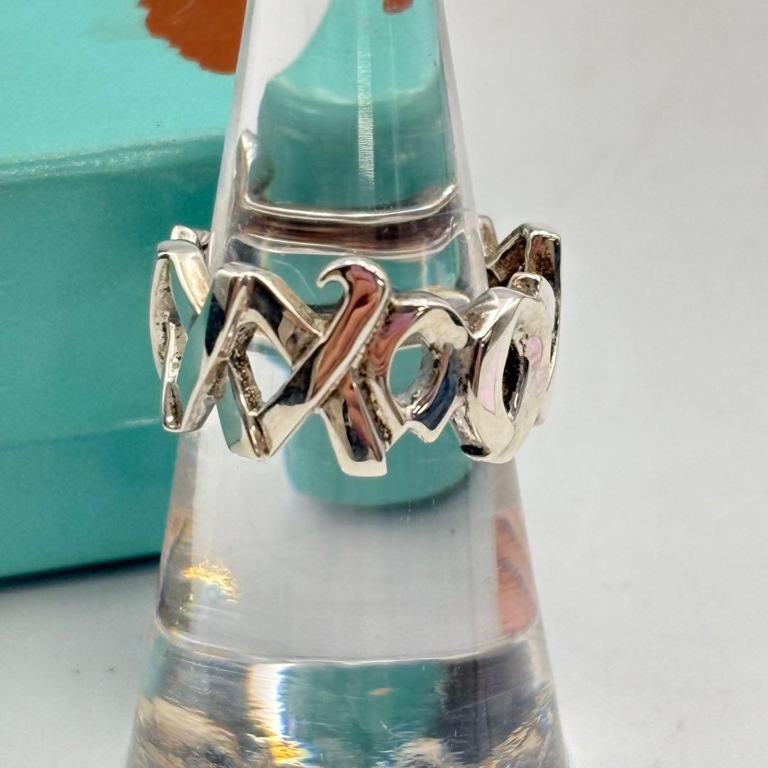 ティファニー パロマ ピカソ ラブ＆キス バンドリング 1019-S7113t