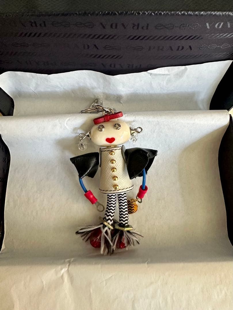 PRADA プラダ ロボットキーホルダーチャーム