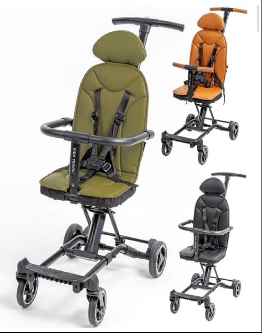 文*月様 折りたたみベビーカー キッズトラベル　バギー