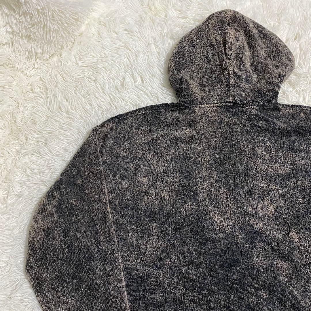 DIESEL ジップパーカー ガーメントダイ アシッドウォッシュ Mサイズ