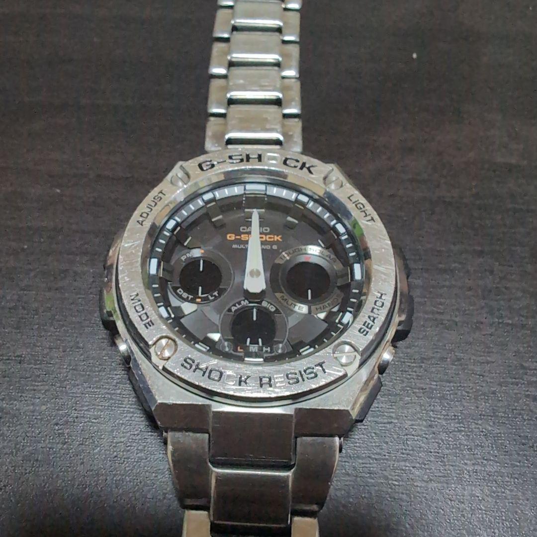 値下げ G-SHOCK 多機能ソーラー ブラック/シルバー