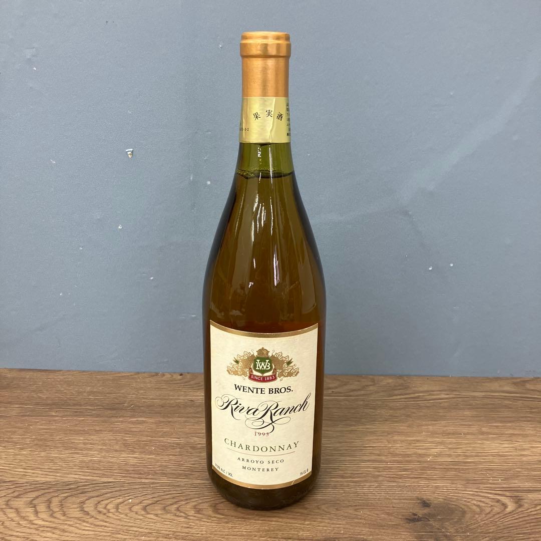 3F 希少 ヴィンテージ ウェンテ・ブラザーズ リヴァ・ランチ シャルドネ