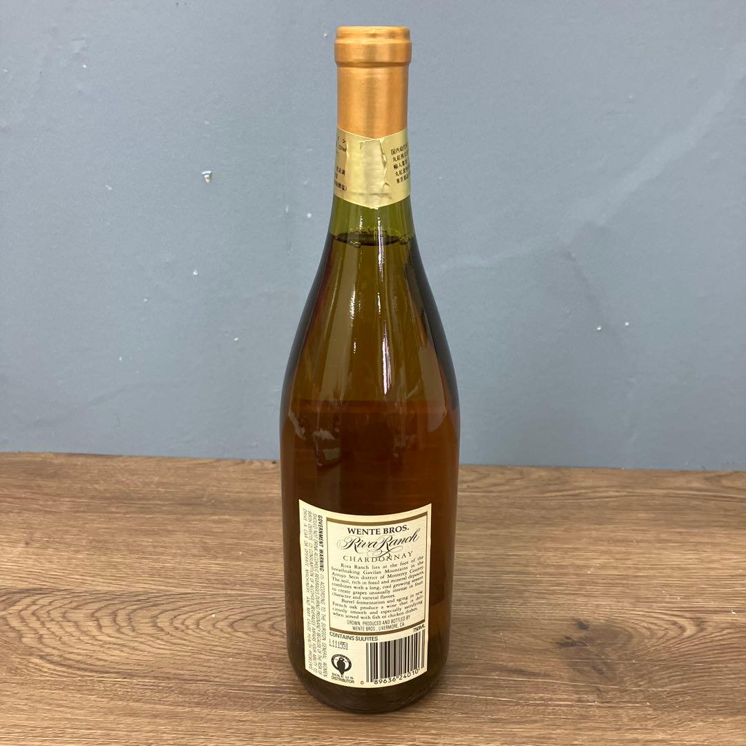 3F 希少 ヴィンテージ ウェンテ・ブラザーズ リヴァ・ランチ シャルドネ