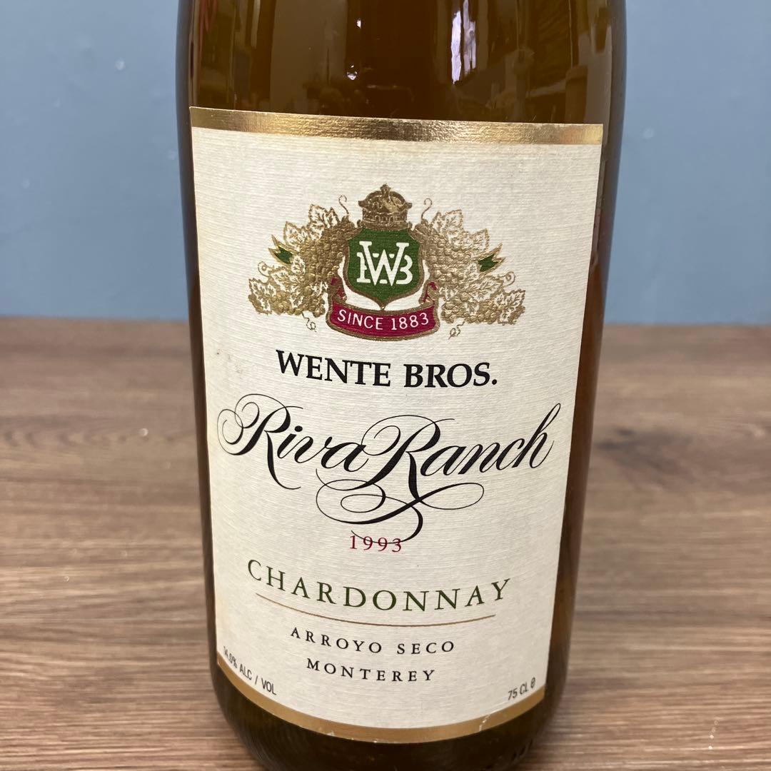 3F 希少 ヴィンテージ ウェンテ・ブラザーズ リヴァ・ランチ シャルドネ