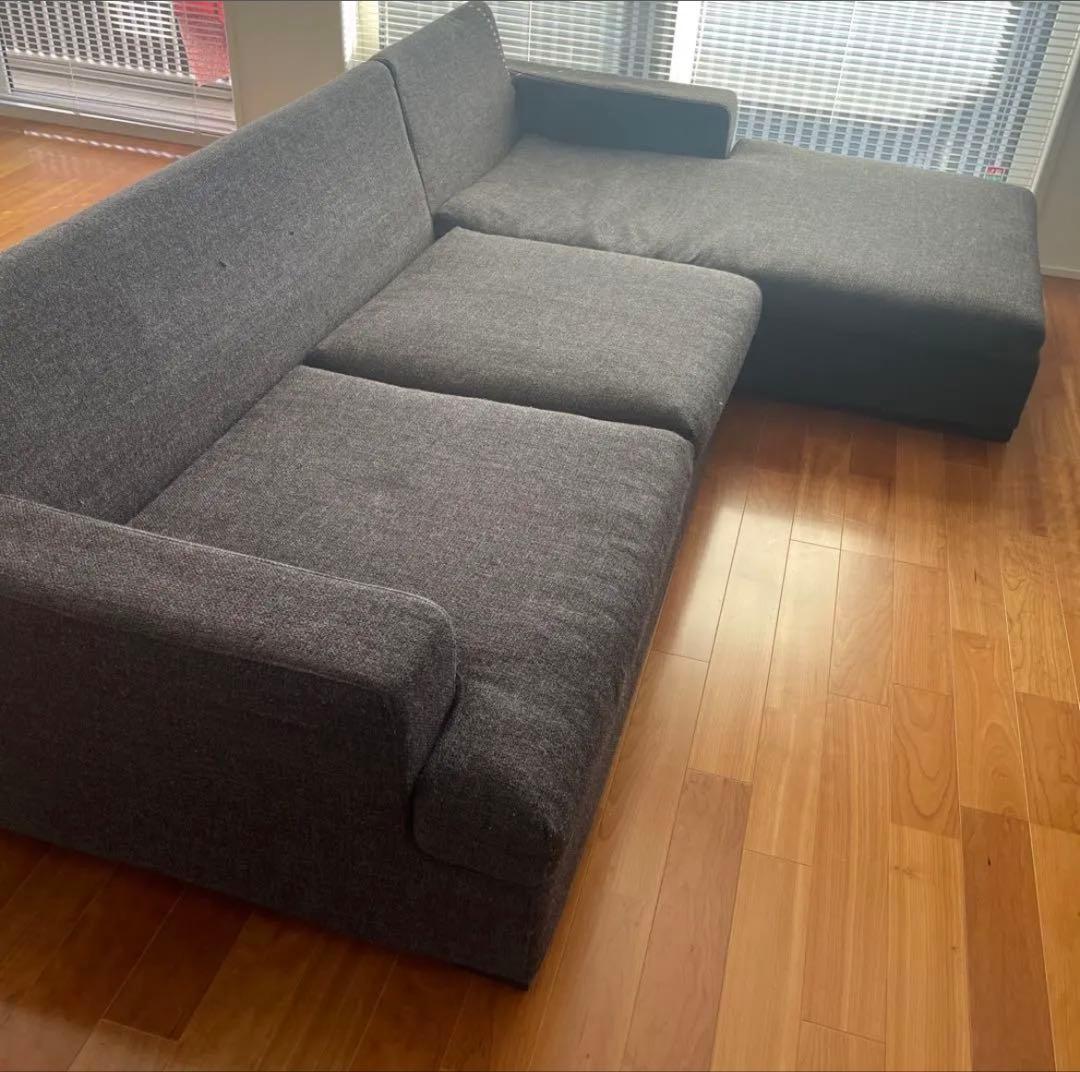 カウチソファ　ソファセット　② ロータイプ　ロングソファ　3個全部購入必要