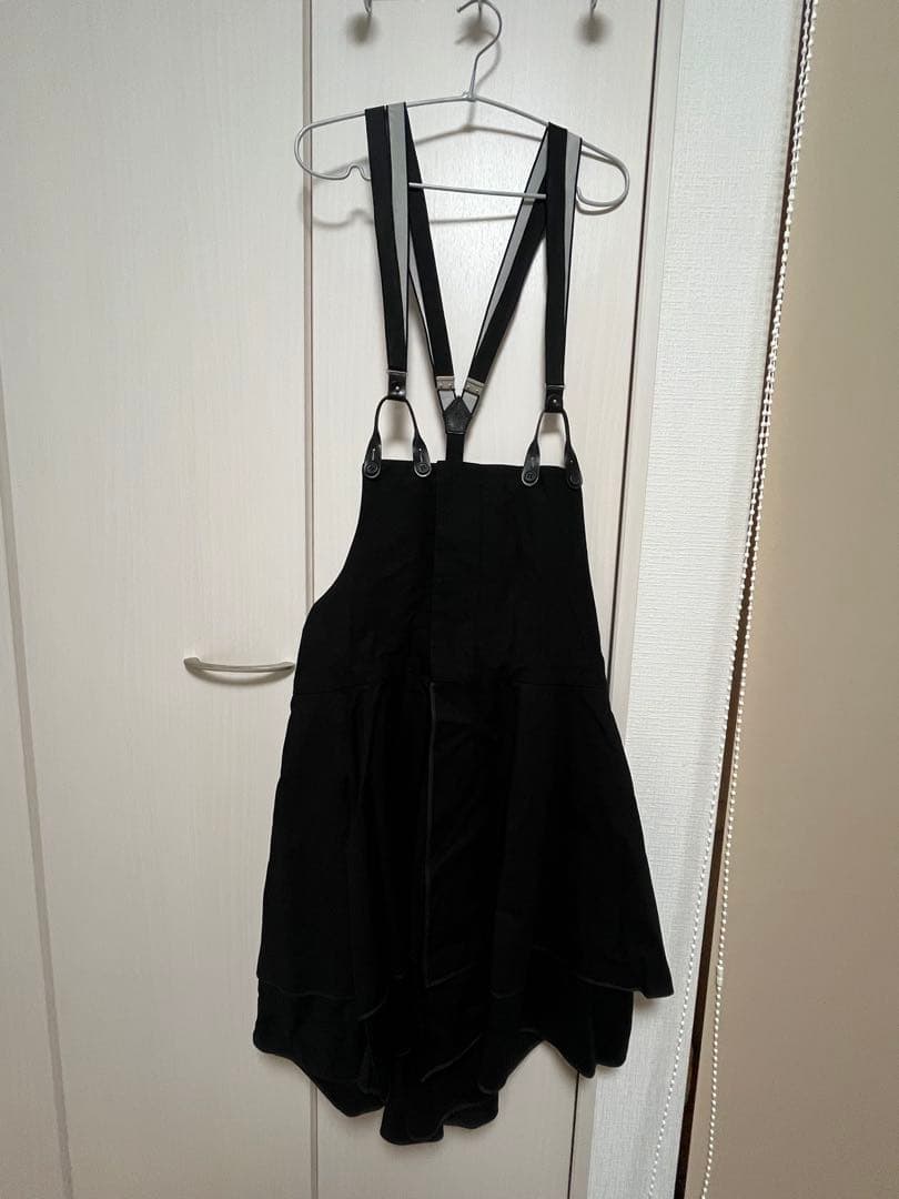 t*6様 【最安値　Y's ワイズ /ヨウジヤマモト】フリルジャンパースカート/