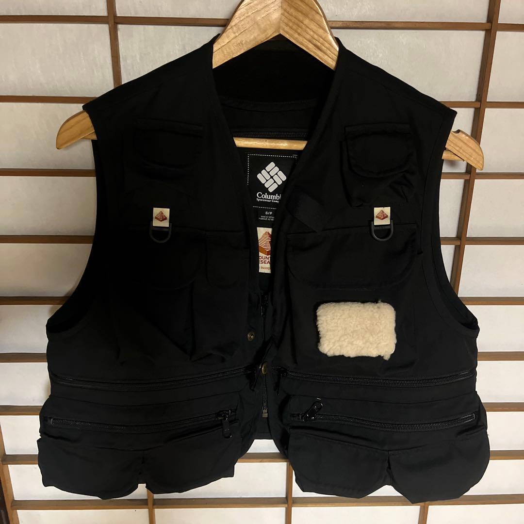 【希少 美品】コロンビア × マウンテンリサーチ ダブルネームフィッシングベスト